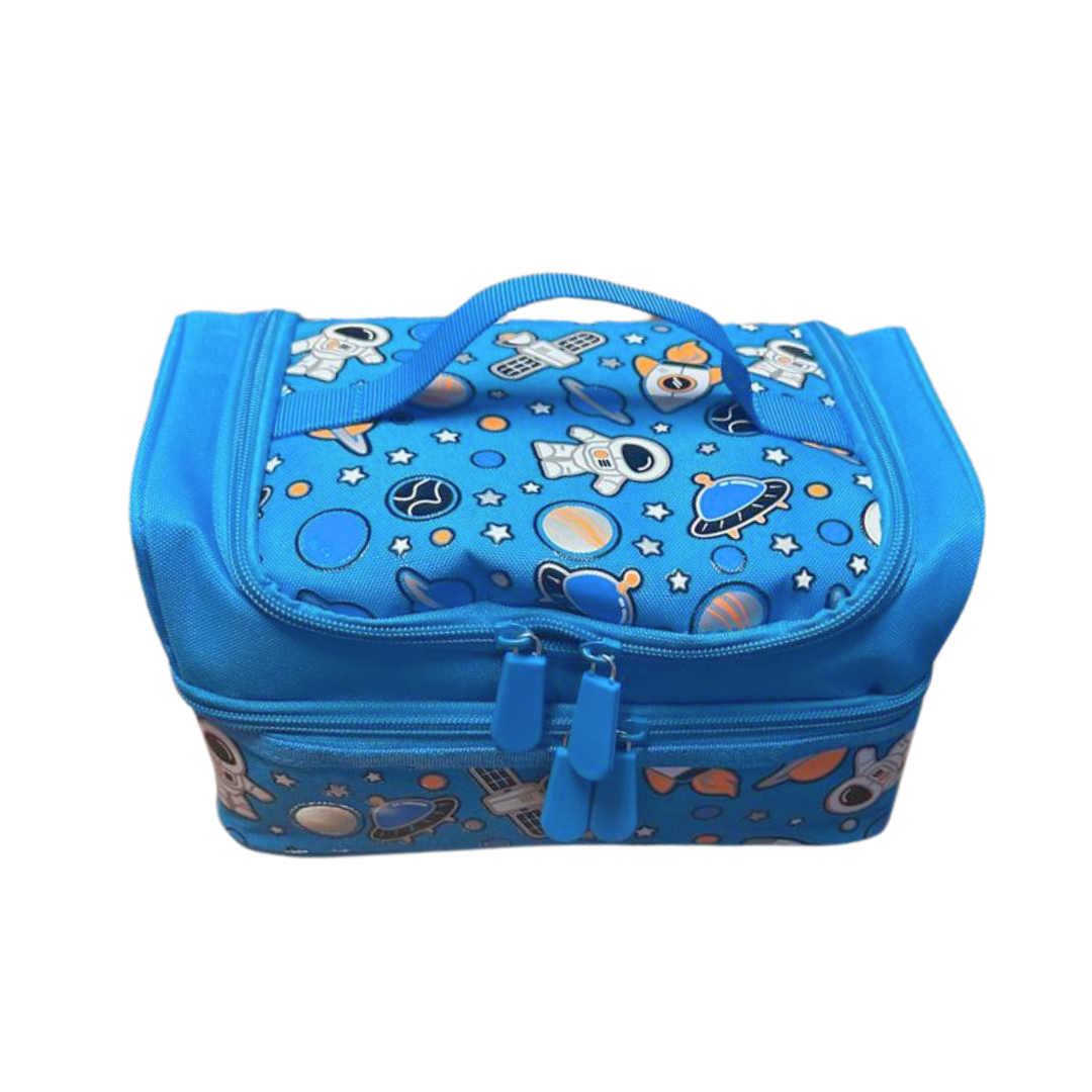 Lunchbag azul astronautas modelo 1