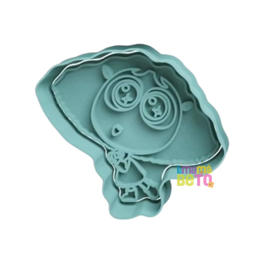 Cortador de galleta de 10 cm Intensamente Envy