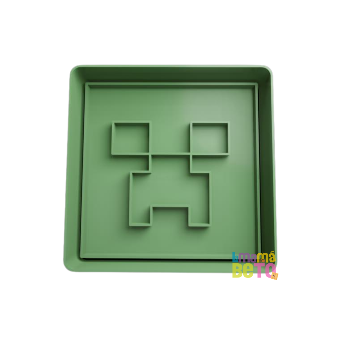 Cortador de galleta de 10 cm Minecraft 1