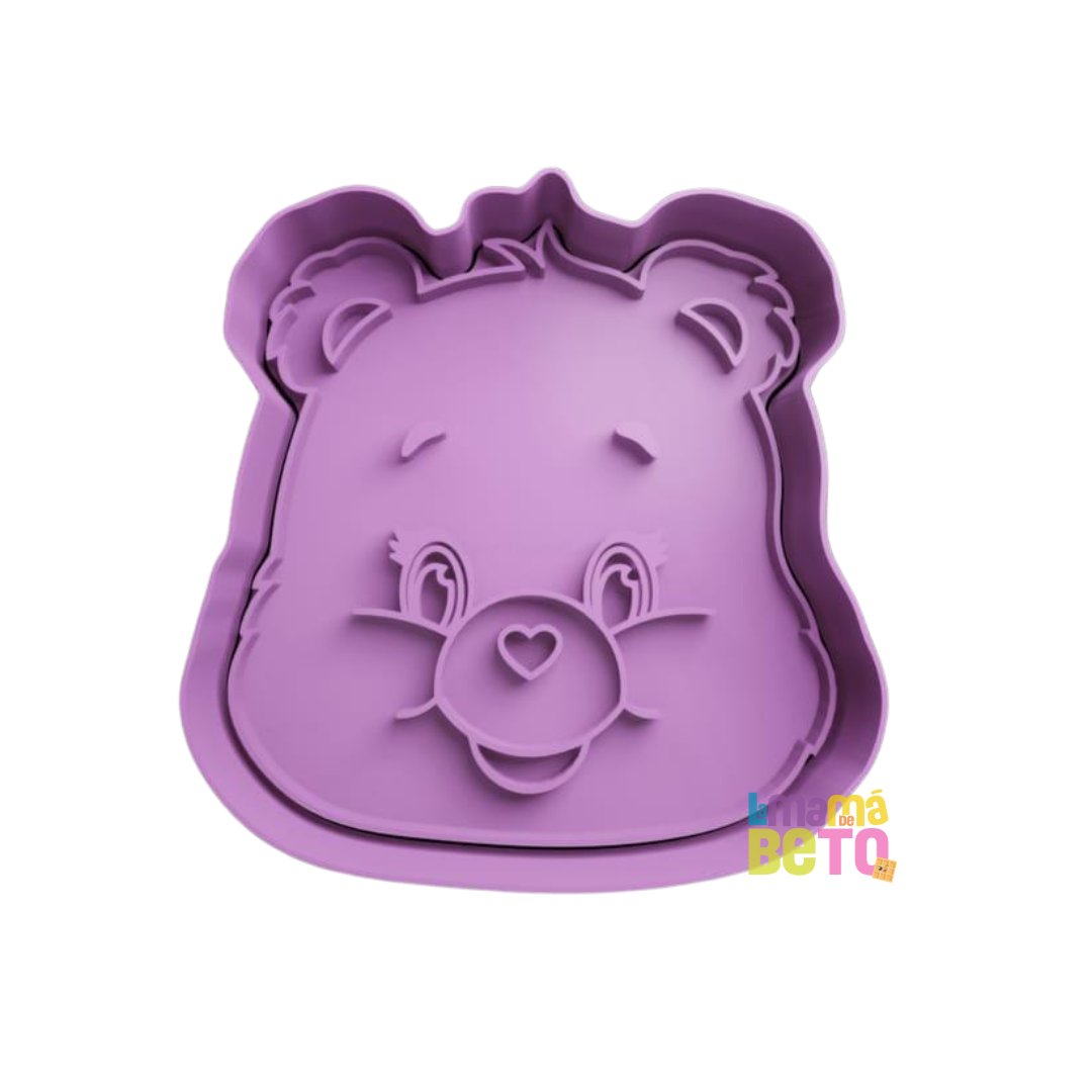 Cortador de galletas de 10 cm Osito cariñosito