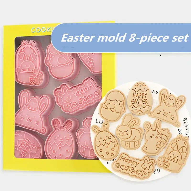 Cortadores de galletas Pascua modelo 1