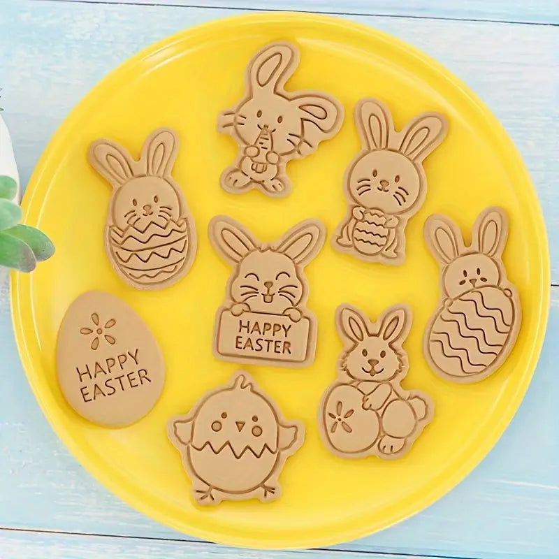 Cortadores de galletas Pascua modelo 2