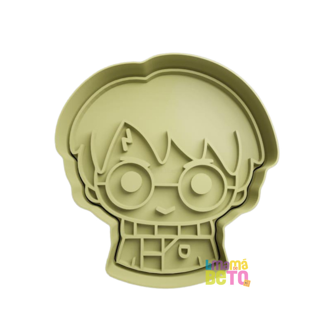 Cortador de galleta de 10 cm silueta Harry Potter