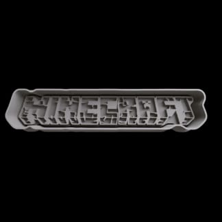 Cortadores de galletas 10 cm Minecraft nombre