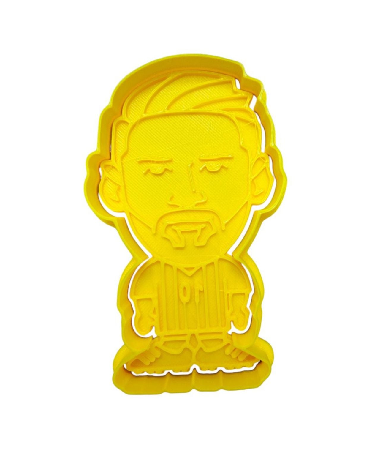 Cortadores de galletas 10 cm Messi