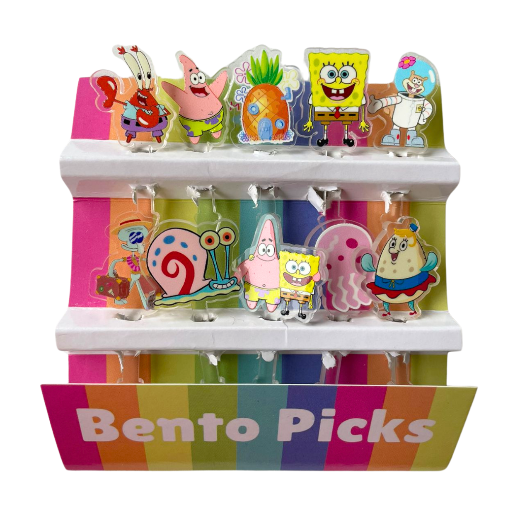 Picks Acrílico Bob Sponja