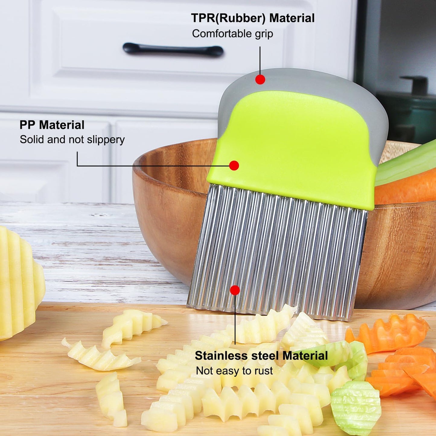 Cortador para papas fritas