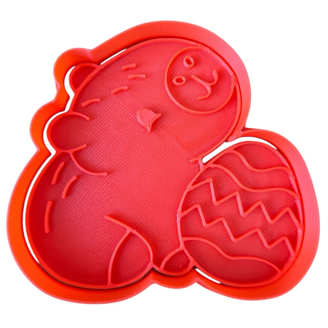 Cortador de galletas 8 cm Capibara Pascua
