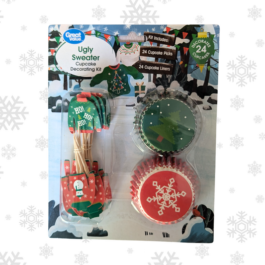 Cupcake Decorating Kit UGLY SWEATER