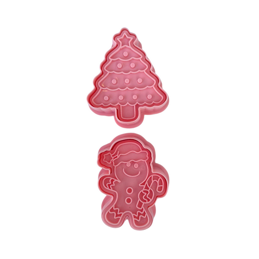 Set de cortadores Navidad Galleta y Pino