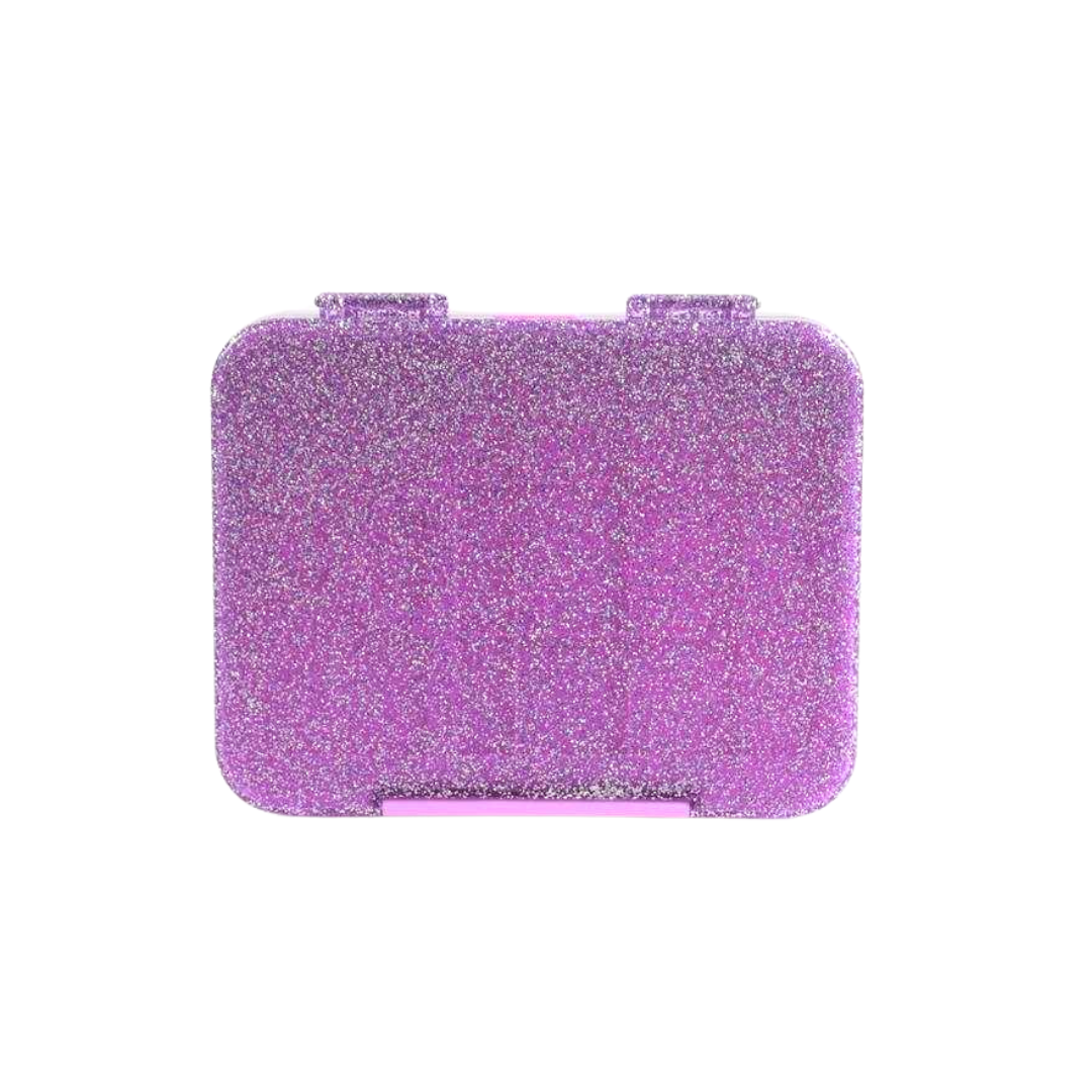 Lonchera Glitter Morada - Personalizada