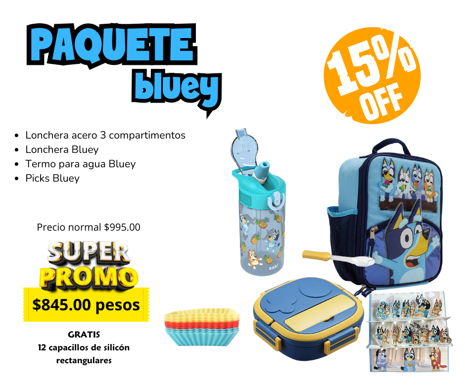 Paquete Bluey