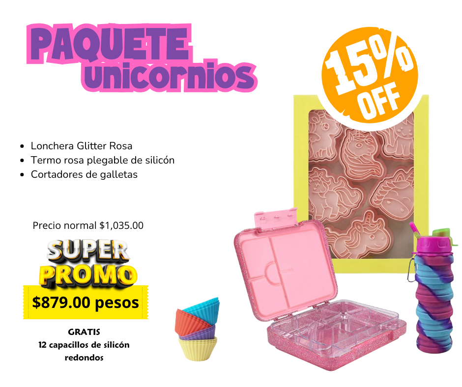 Paquete unicornios