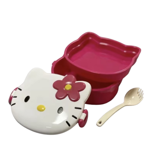 Lonchera Sanrio Hello Kitty Cartoon Bento Box