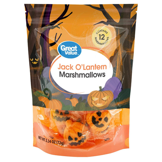 Halloween Marshmallow Pumpkins