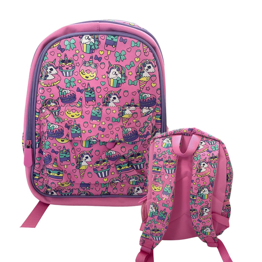 Mochila rosa unicornios