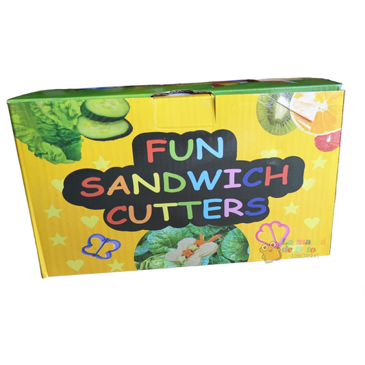Caja Cortadores Fun Sandwich Cutters