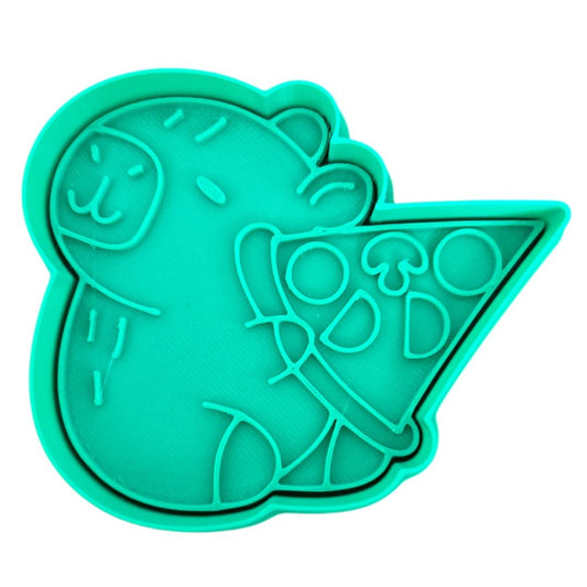 Cortador de galletas 10cm Capibara pizza