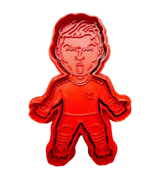 Cortadores de galletas 10 cm Ronaldo