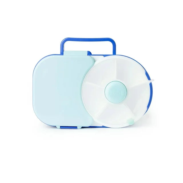 Lunch Box GoBe con Snack Spinner - Azul