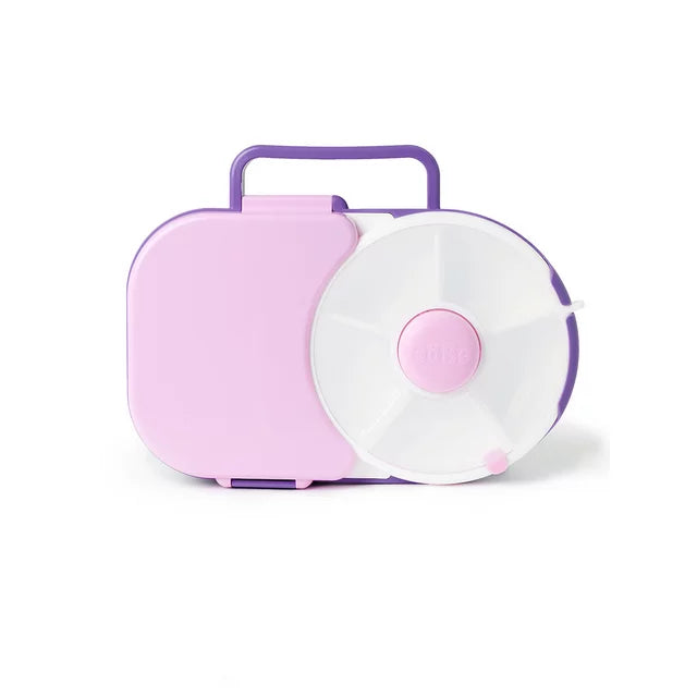 Lunch Box GoBe con Snack Spinner - Lila