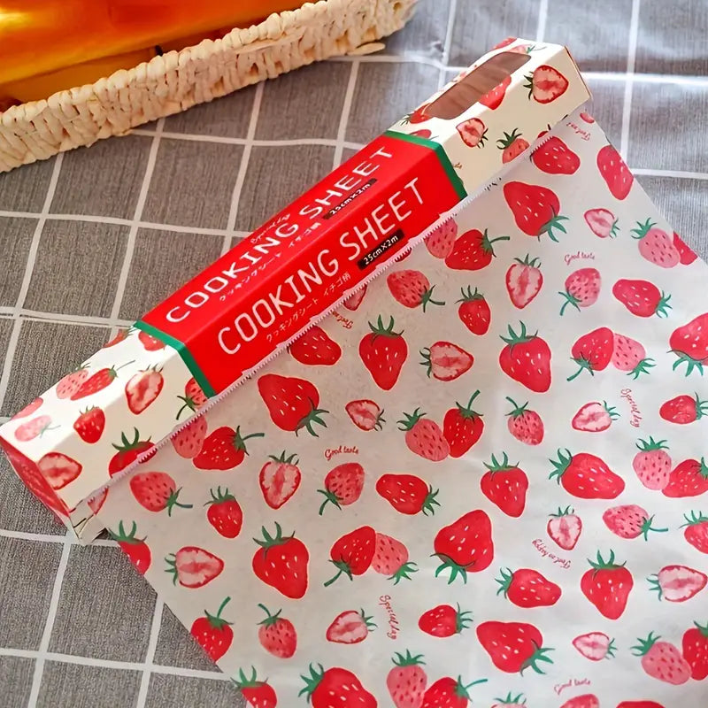 Papel encerado fresas